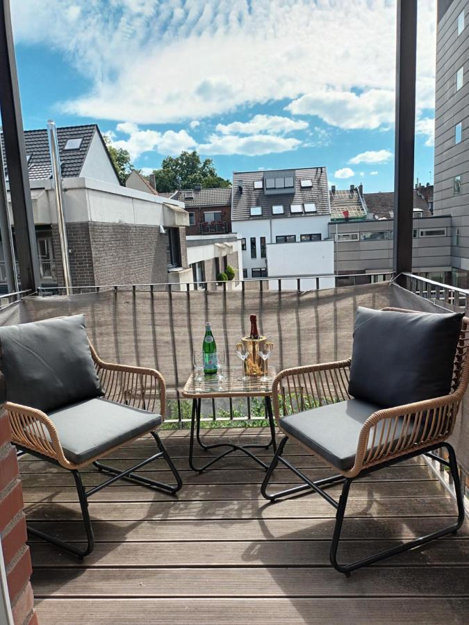 Apartment Quirin Neuss Bagian luar foto